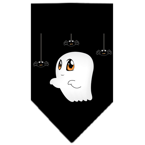 Sammy the Ghost Screen Print Bandana Black Small